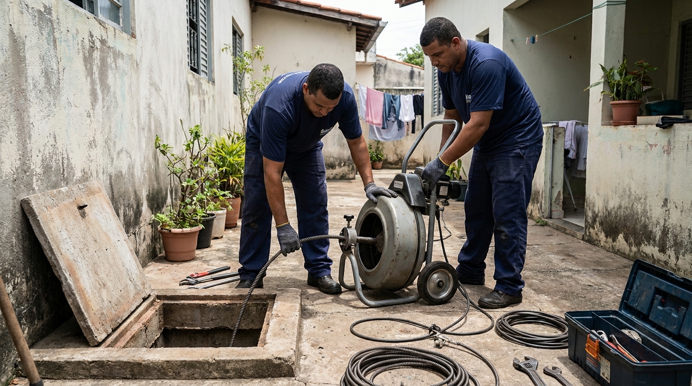 Hidrojateamento residencial na Itararé, Vitória‑ES